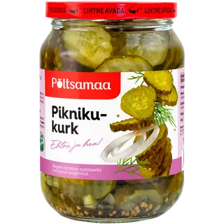 Piknikukurk (viilud) PÕLTSAMAA 680g