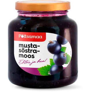 Mustsõstramoos PÕLTSAMAA 380g