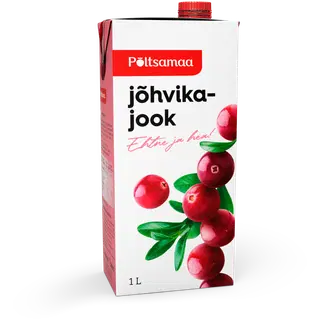 Jõhvikajook PÕLTSAMAA 1L
