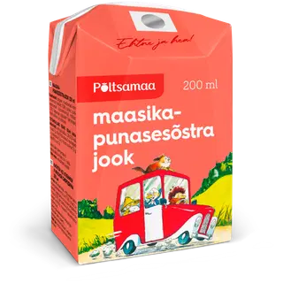 Põltsamaa maasika-punasesõstra jook 200ml