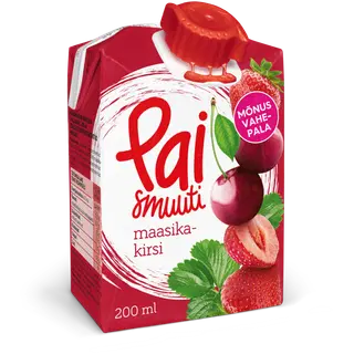 PAI maasika-kirsi smuuti 200ml