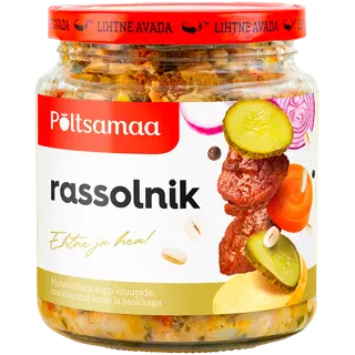 Rassolnik sealihaga Põltsamaa 530g
