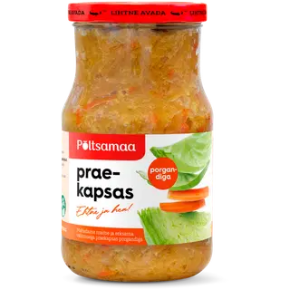 Praekapsas porgandiga Põltsamaa 820g