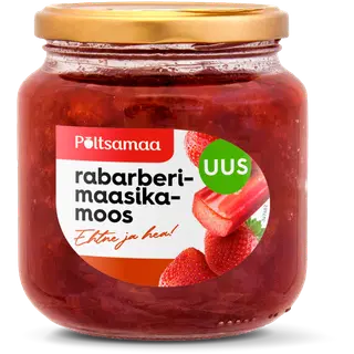 Põltsamaa rabarberi-maasikamoos 600 g