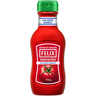 Tomatiketšup suhkruta FELIX 970g
