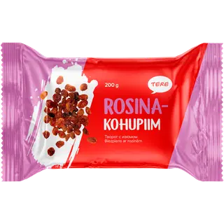 Kohupiim TERE rosinatega, 200g