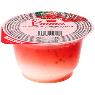 Emma Maasikakisselliga kohupiimakreem, 150 g
