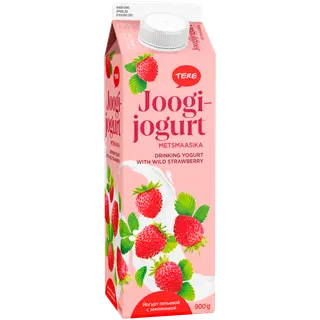 Joogijogurt TERE metsmaasika, 900g
