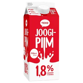 Piim 1,8% Tere 1,5l