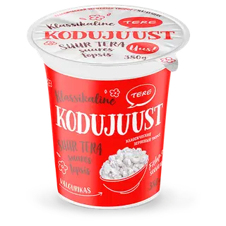 Kodujuust klassikaline Tere 380g