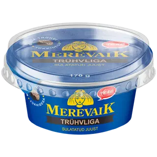 Sulatatud juust MEREVAIK trühvliga 170g
