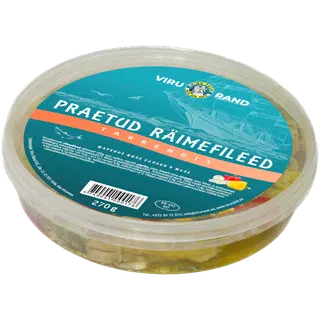 Viru Rand Praetud räimefileed tarrendis 270 g
