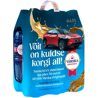 Värska originaal 6-pakk 9 L