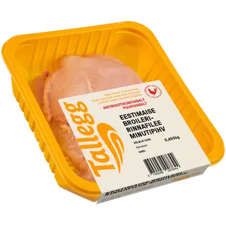 Eestimaise broilerifilee minutipihv 400 g