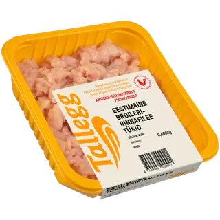 Eestimaise broilerifilee tükid, jahutatud 400 g