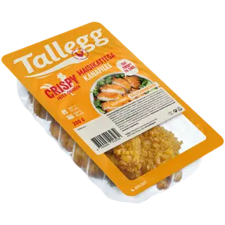Kanafilee maisikattega TALLEGG,280g
