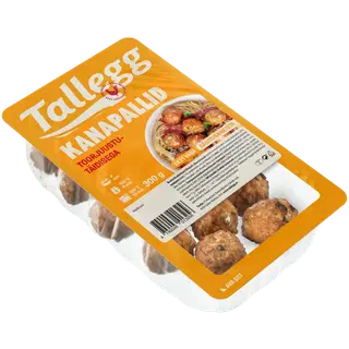 Tallegg Toorjuustutäidisega Kanapallid 300G