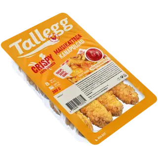 Kanapulgad maisikattega Tallegg 280g