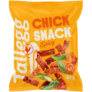 Tallegg Chick Snack Spicy 80 g