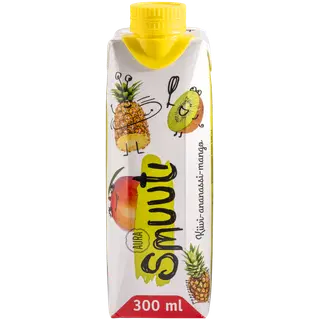 Smuuti AURA kiivi-ananassi-mango 300ml