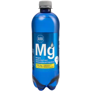 Aura Magneesiumivesi gaasiga 500 ml
