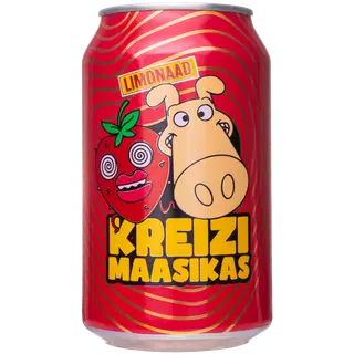 Limonaad Kreizi Maasikas 330 ml