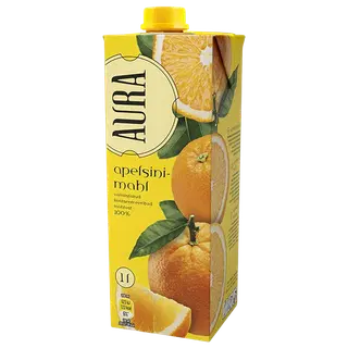Apelsinimahl AURA 1L
