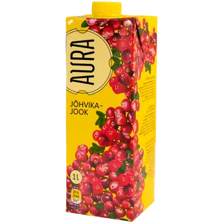 Jõhvikajook AURA 1L