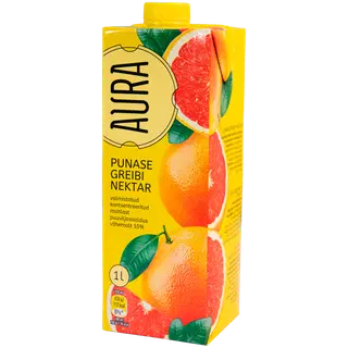 Punase greibi nektar AURA 1L