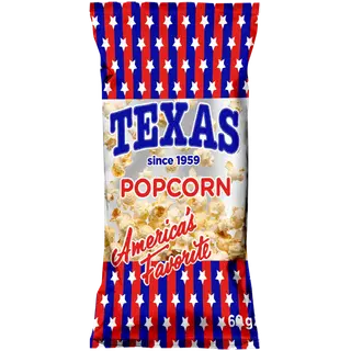 Popcorn soolaga TEXAS 60g