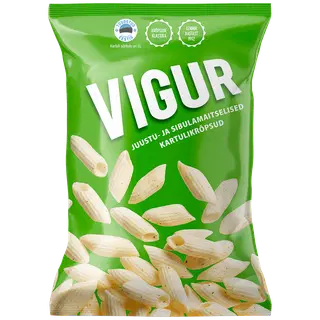 Vigur krõpsud  juustu ja sibulaga 90 g