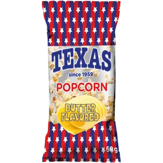 Võimaitseline popcorn TEXAS 60g