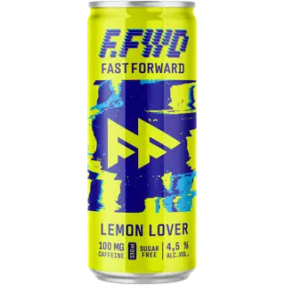 Fast Forward Lemon Lover suhkruvaba muu alkohoolne jook 4,5%vol 330 ml