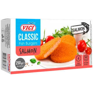 Vici paneeritud lõheburger 250g