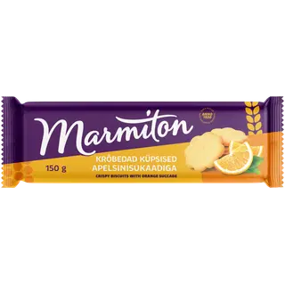 Marmiton krõbedad küpsised apelsinisukaadiga 150g
