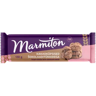 Marmiton kakaoküpsised šokolaaditükkidega 130g