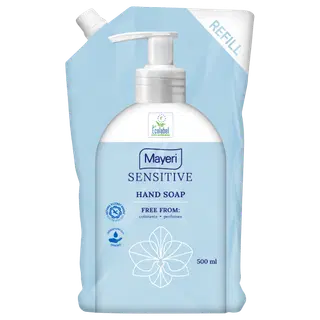Mayeri vedelseep/täitepakk Sensitive 500ml