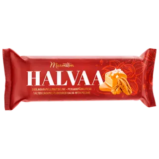 Marmiton soolakaramellimaitseline halvaa pekaanipähklitega 150g