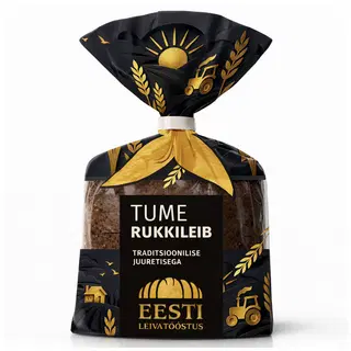 Eesti Leivatööstus Tume Rukkileib 260 g