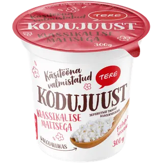 Kodujuust klassikaline Tere 300g