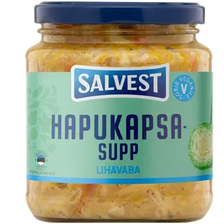 Salvest hapukapsasupp 530 g lihavaba