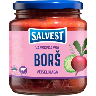 Värskekapsaborš veiselih. SALVEST 530g