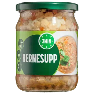Hernesupp 3min 500g