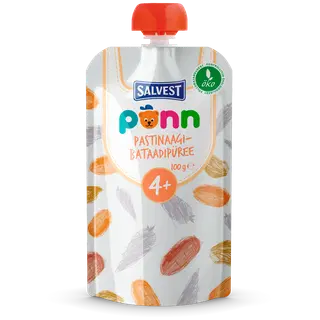 PÕNN Ökoloogiline Pastinaagi-bataadipüree 100 g 4+ 100g