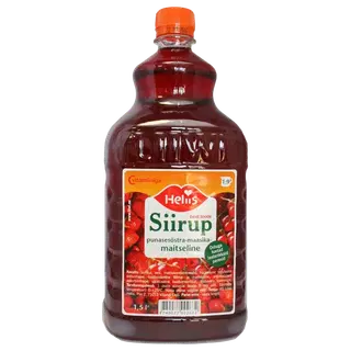 Heliis siirup punasesõstra-maasikamaitseline 1.5L