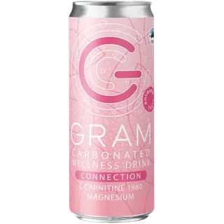 GRAM® funktsionaalne jook rabarber, karboniseeritud 330 ml