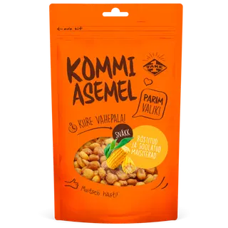 Kommi Asemel röstitud ja soolatud maisiterad 100g