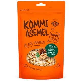 Kommi Asemel Parim Valik Seedermänniseemned 100g