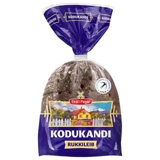 Rukkileib Kodukandi Eesti Pagar 390g