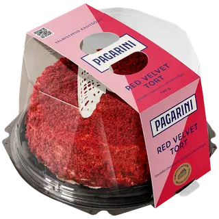 Tort Red Velvet Pagarini 540g